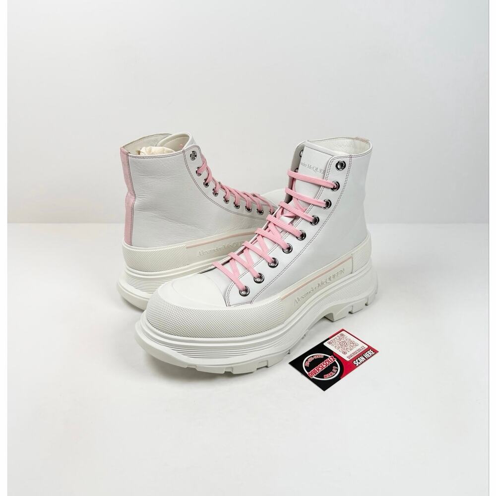 Size 43EU/10US - Alexander McQueen Thread Slick Boots NEW